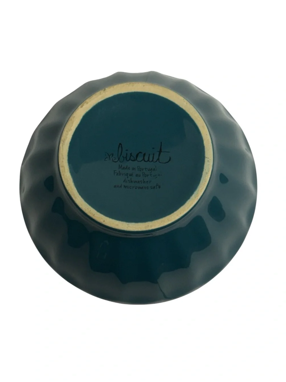 Anthropologie Dark Teal Ceramic 